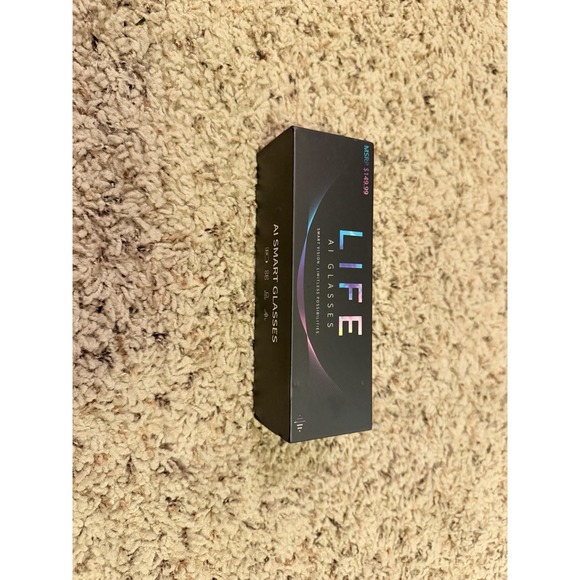 Life Clothing Co Other - LIFE AI Smart Glasses Bluetooth 5.0 Black Eyewear USB Charging Cable Box